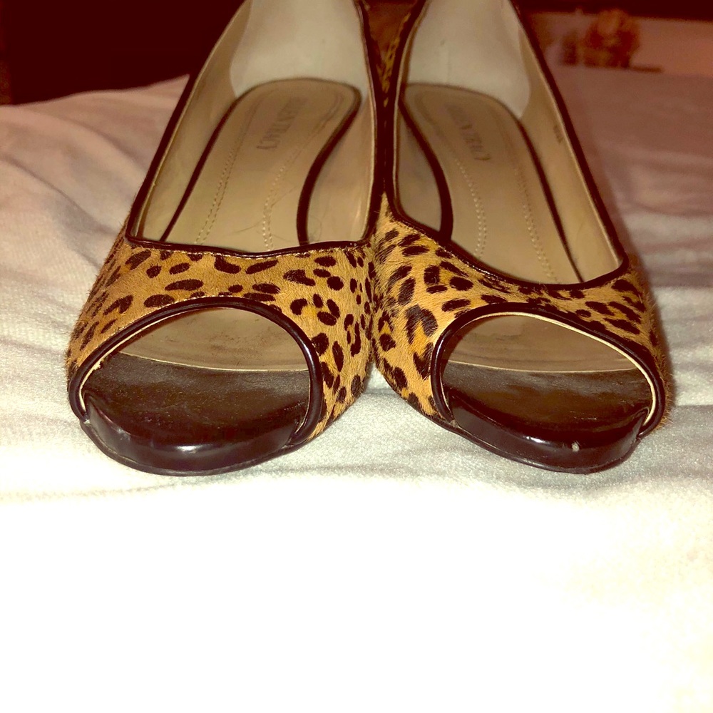 Cheetah Print Ellen Tracy Heels